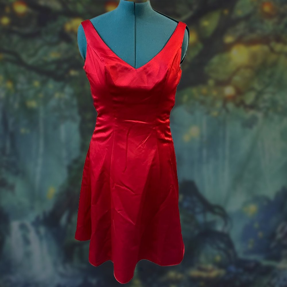 Alfred Angelo Red Prom Dress